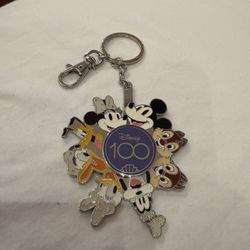 Disney 100 Keychain