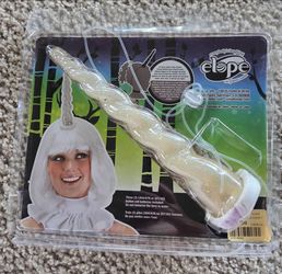 Light up, Sparkle Glitter Unicorn Horn- Halloween, Dress Up, Costume, Cosplay (needs batteries)