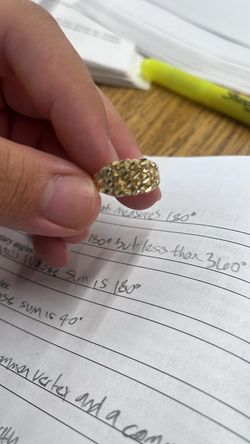 Gold Nugget Ring
