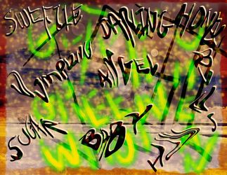 DIGITAL ART GREEN COLOURS