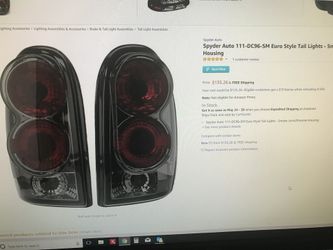 Dodge Ram Tail lights Auto 111- dc96 -am