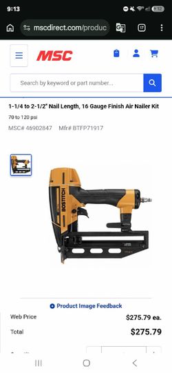 Bostitch nail gun