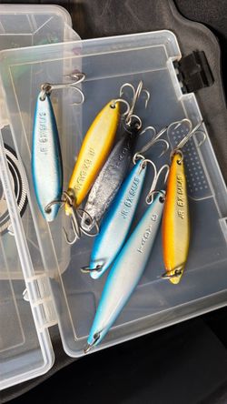 Salas JR 6X Fishing Jigs – Lot of 6