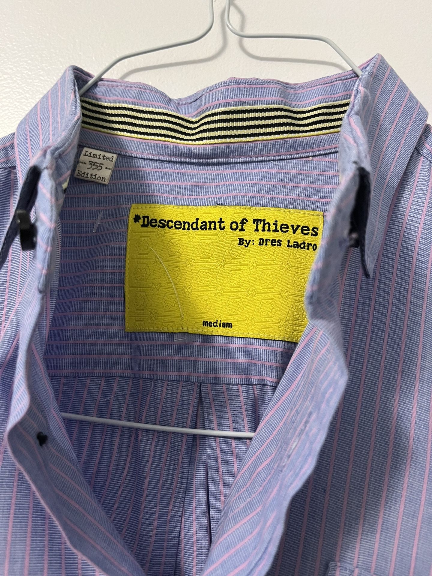 Descendant Of Thieves Ltd. 355 Edition New Shirt