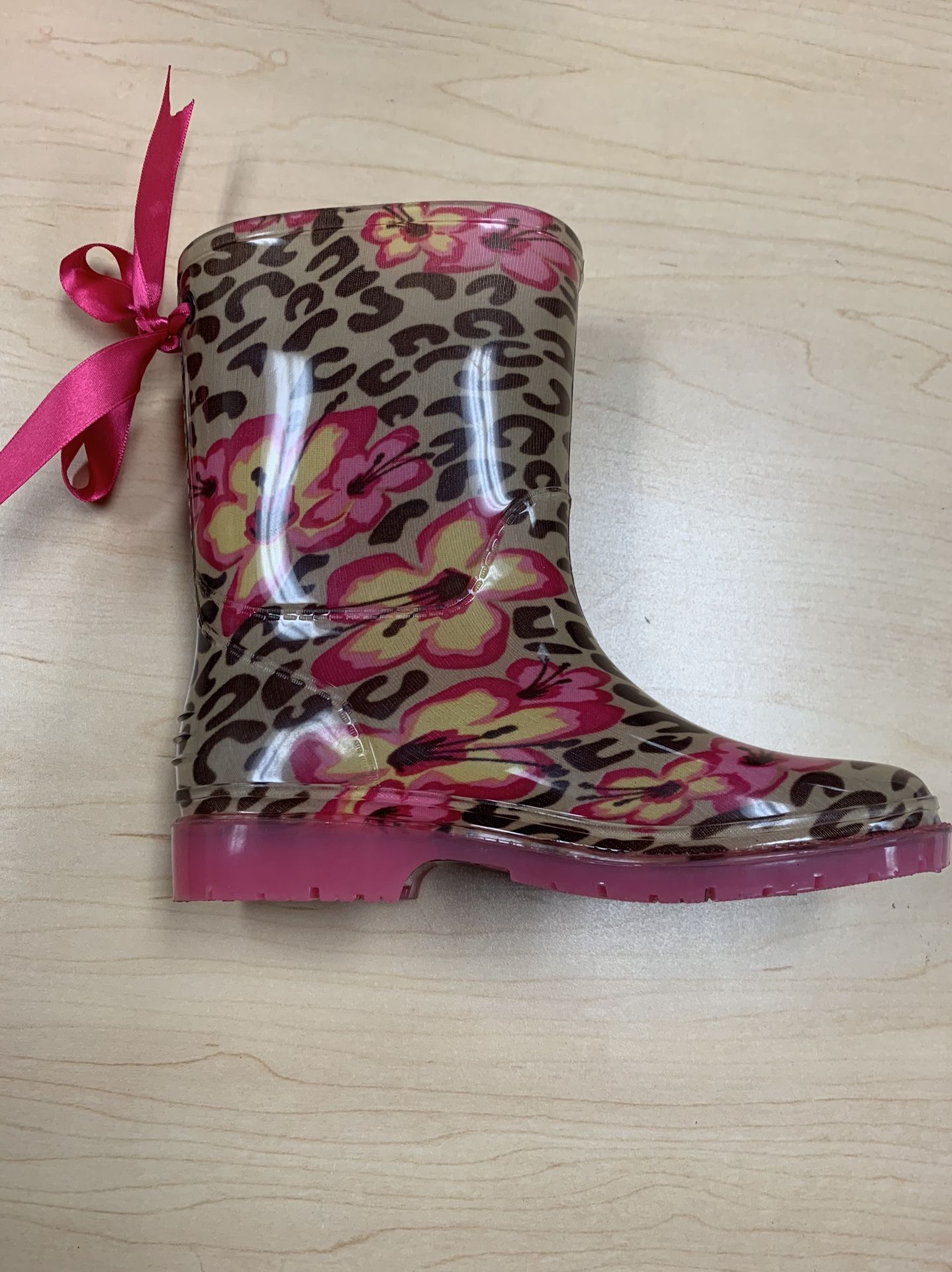 Rain boots for girls kids sizes 11, 12 , 1,