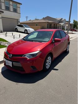 Toyota Corolla 2016 LE