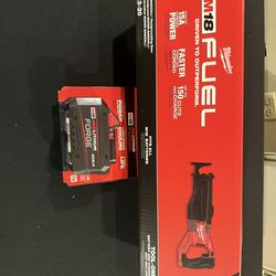 Milwaukee M18 fuel Super Sawzall  with 8.0 forge battery