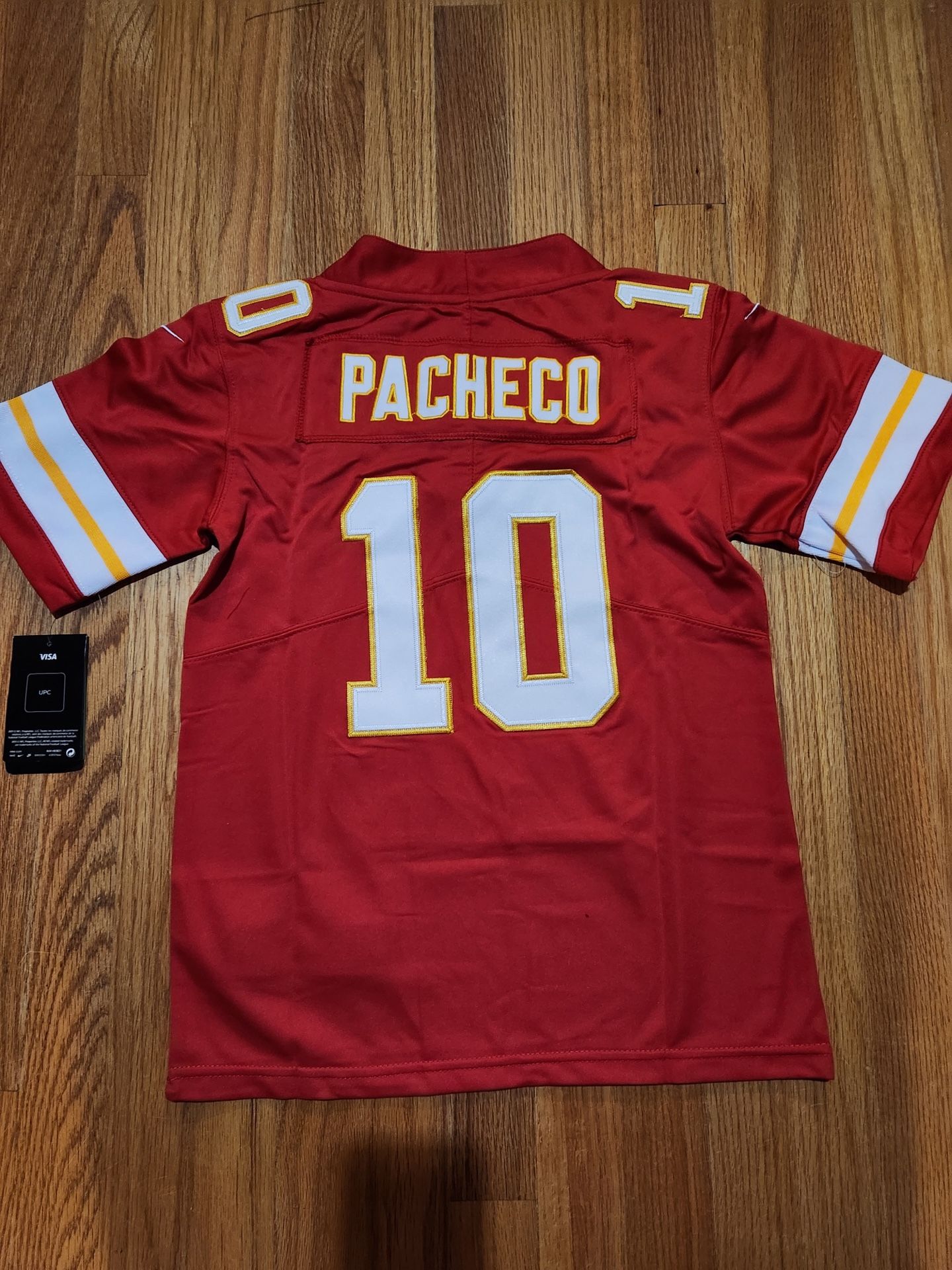 NFL Jersey Chief Kansas City Chiefs football uniform No.10 Pacheco American jersey