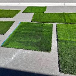 .60 a sq ft.  new turf (remnants