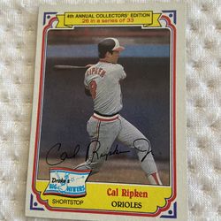 84 Drakes Cal Ripken Jr.  #26