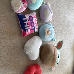 Squishmallows And Other Pillows