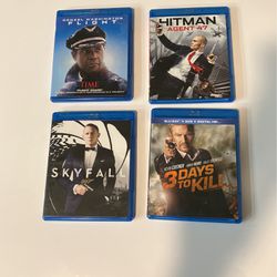 4 Blu-Rays For $5 