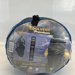 Sleepcell Coolvent Cool Vent Premium Sleeping Bag X-Large 38" x 85" Blue & Gray
