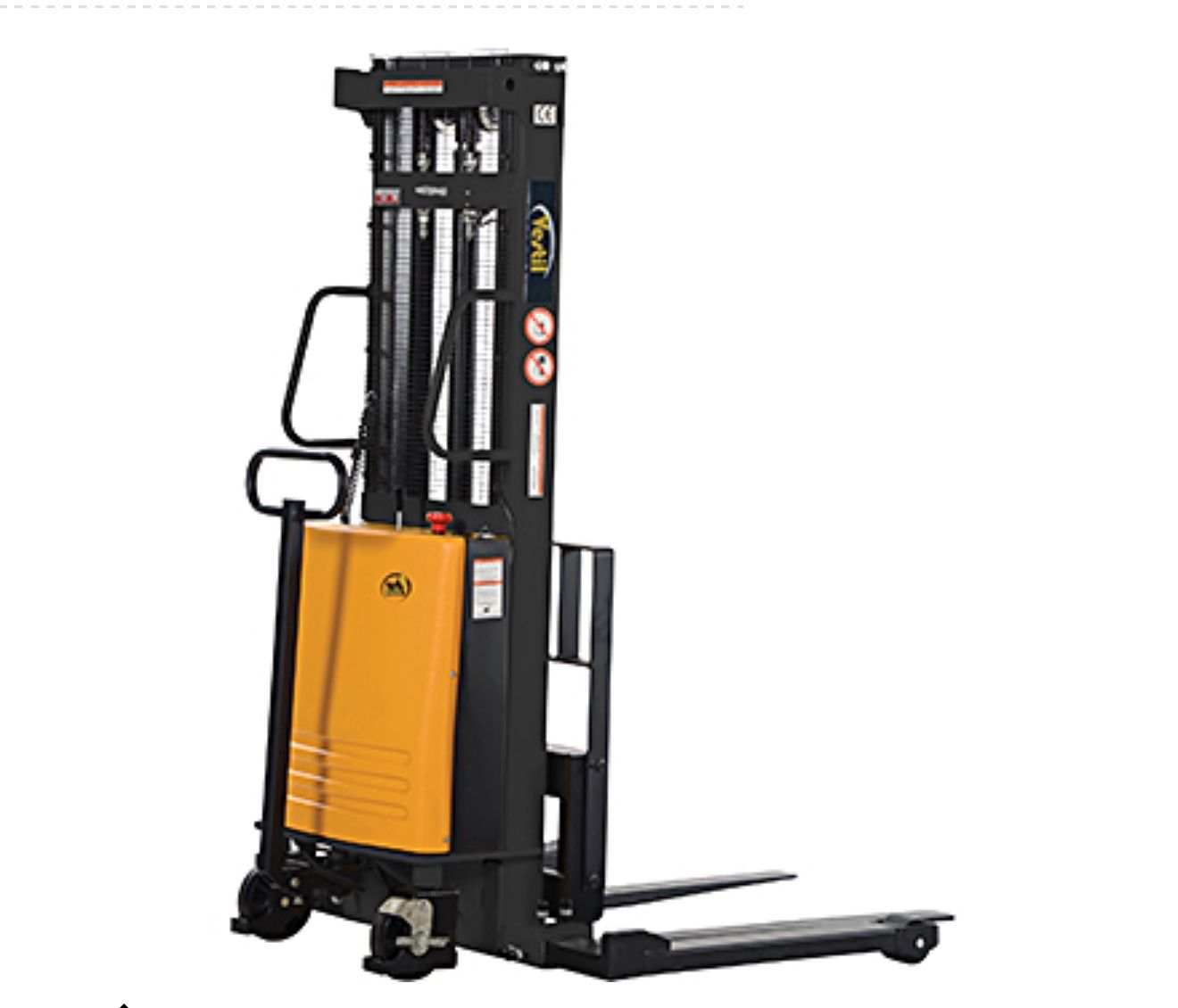 Vestil Semi Electric Saddle Stacker Model SL-118-AA