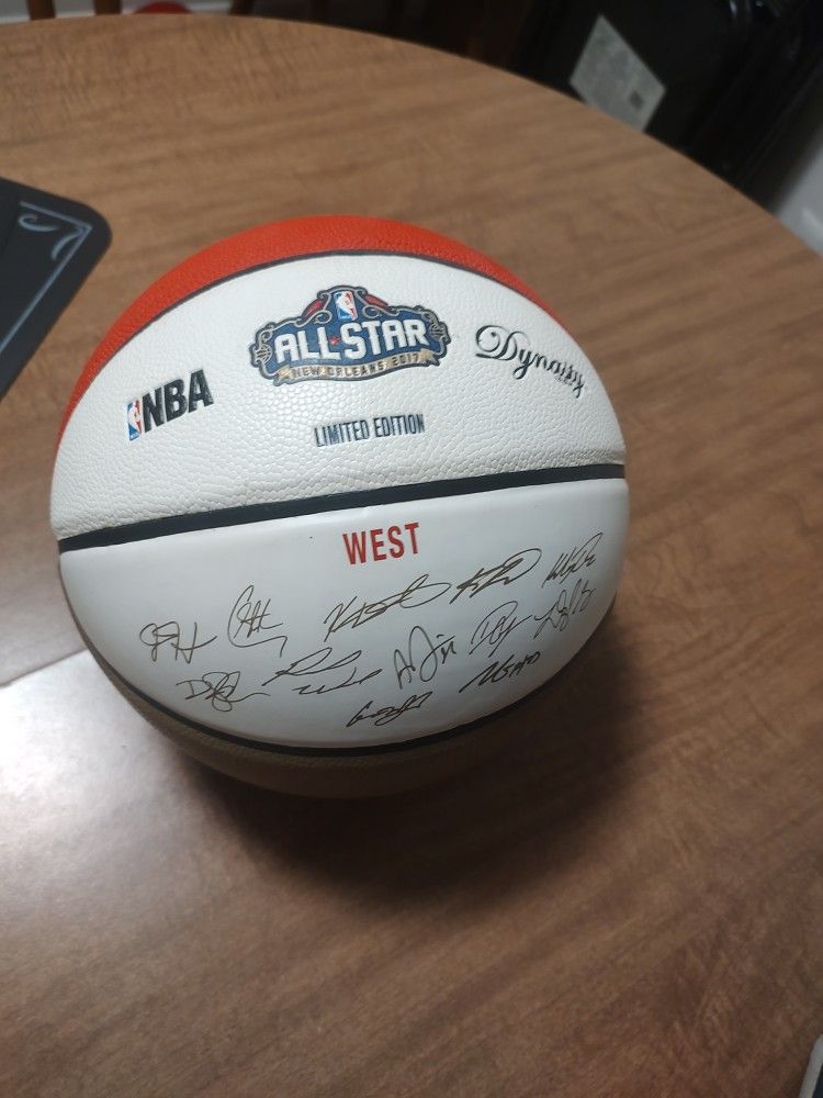 2017 NBA All Star Game Ball West All Stars