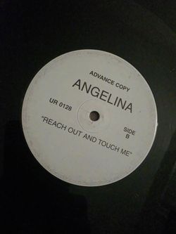 Angelina- reach out and touch me 12 inch vinyl