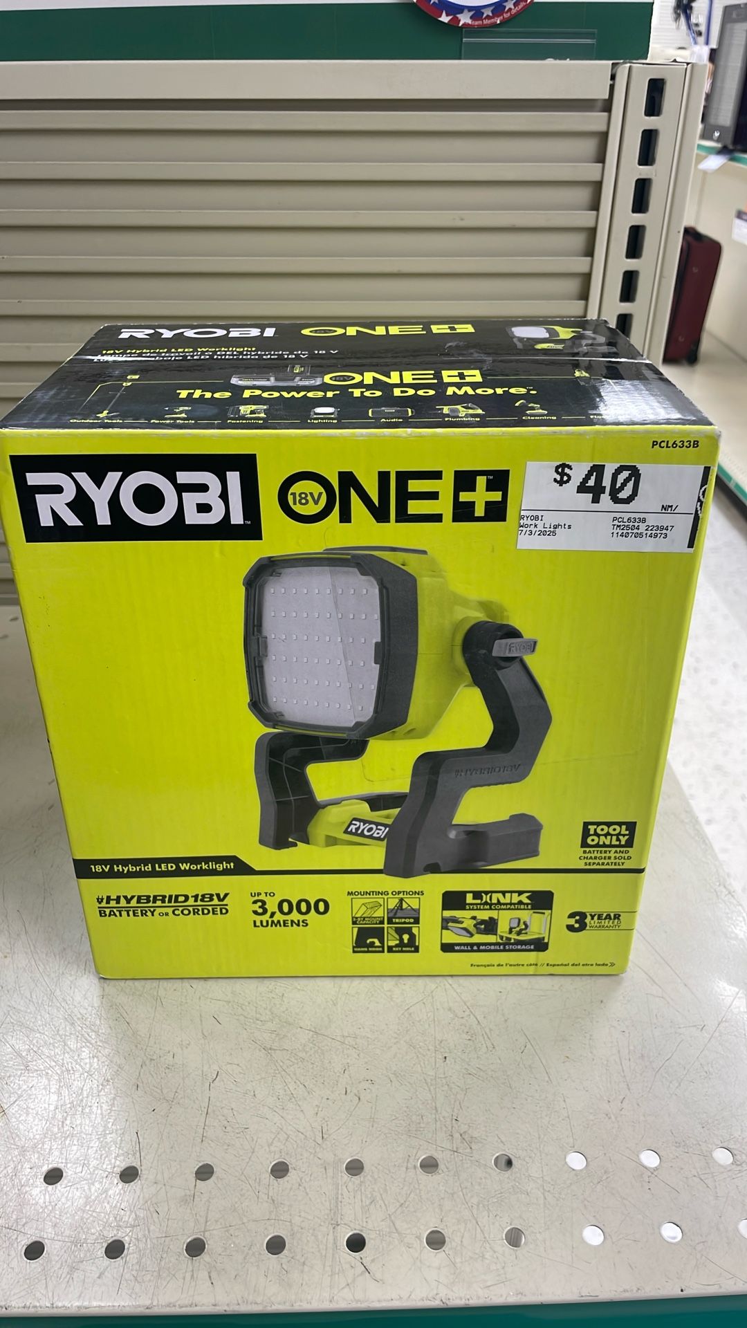 Ryobi Light