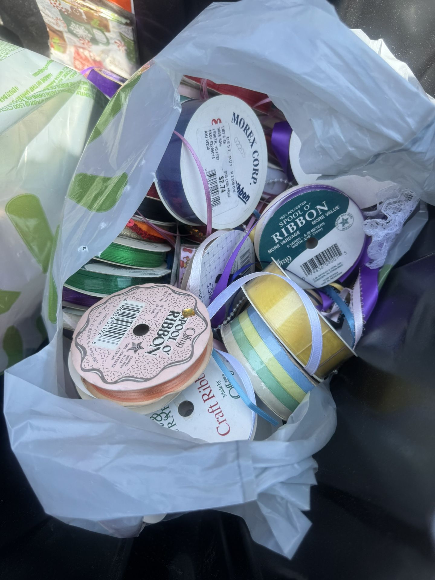 Iwd Ribbons Box Of Ribbons For Gifts Or Balloon Or Crafts for Sale in Covina, CA ...