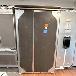 Viking Refrigerator 48”Inch Side By Side Panel Ready 2023 Model