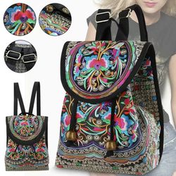 Stylish Embroidery Backpack 