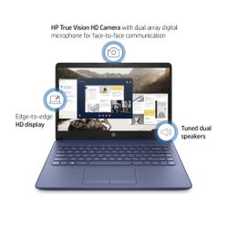 HP 15 Intel Celeron N3050  HD Laptop Black Color 