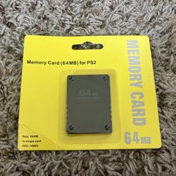 PS2 MEMORY CARD 64 MB