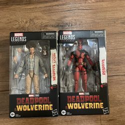Marvel Legends Deadpool And Wolverine Figure Lot
