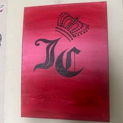 Juicy Couture Handpainted Decor 