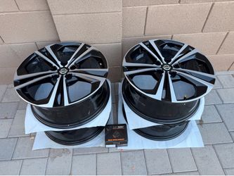 18" Black Aluminum-Alloy Wheels - Nissan Sentra