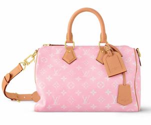 LV Calfskin Monogram Speedy P9 30 Candy