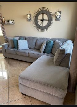Light Grey Sectional Couch from Ashley Furniture