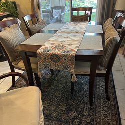 Cherrywood Dining Room Set For 6