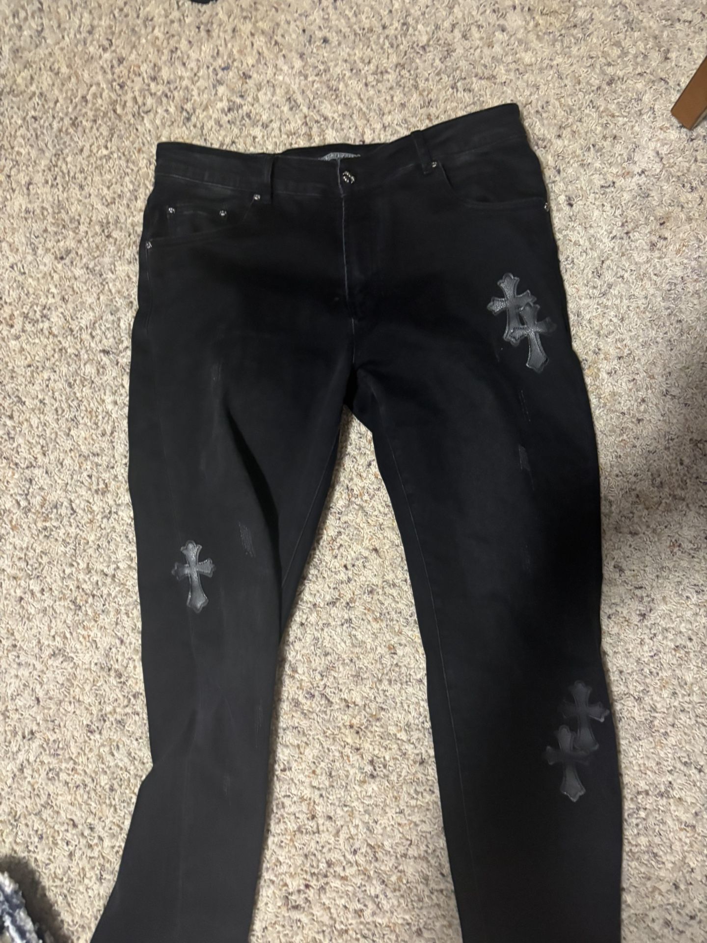 chrome hearts jeans