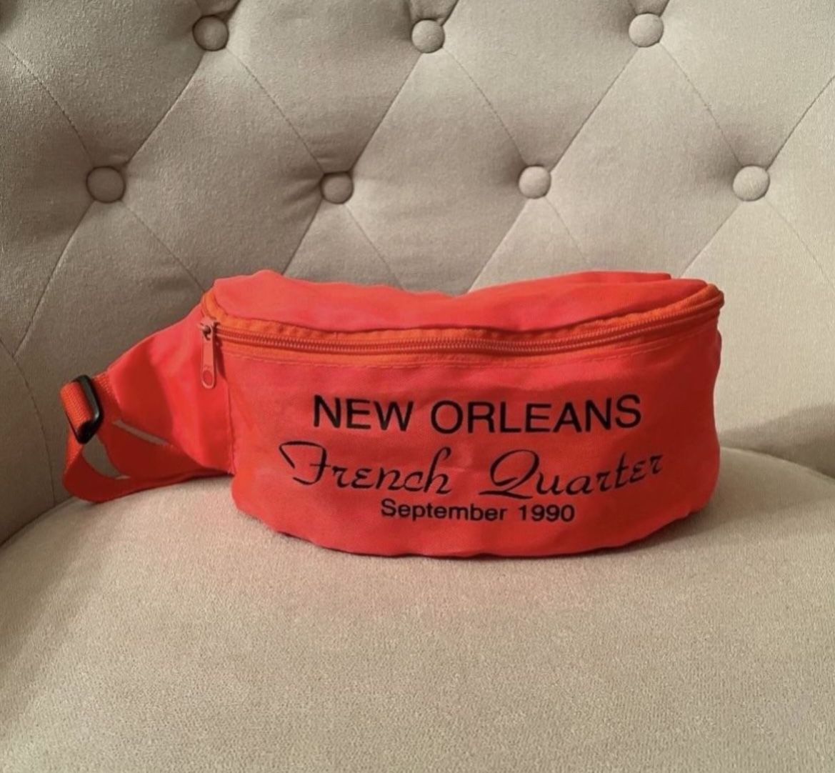1990's New Orleans Waist Fanny Bag - Vintage