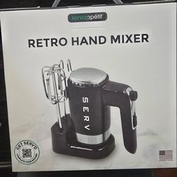 Brand New Retro Kitchen Set (Blender + Hand Mixer)