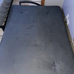 full size bed futon slightly used but clean as can be