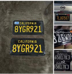 License plate wrap