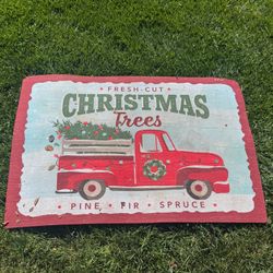 Free Large Christmas Doormat