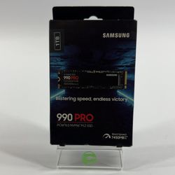 New Samsung 2280mm 990 Pro 1TB M.2 NVMe Gen 4.0 x 4 SSD MZ-V9P1T0