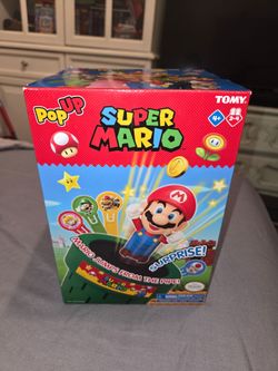 Super Mario Pop Up Toy Brand New