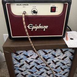Epiphone Valve Jr Electric Guitar Amp New Tubes