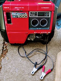 Honda portable generator 1000ex