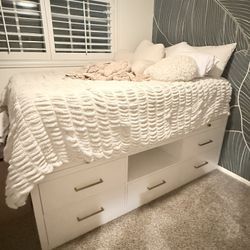 PB teen Cleary’s loft bed 