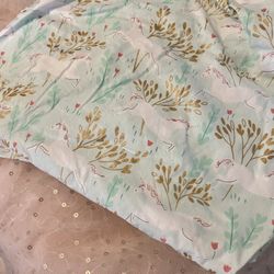 Caden Lane Unicorn Crib Sheets 