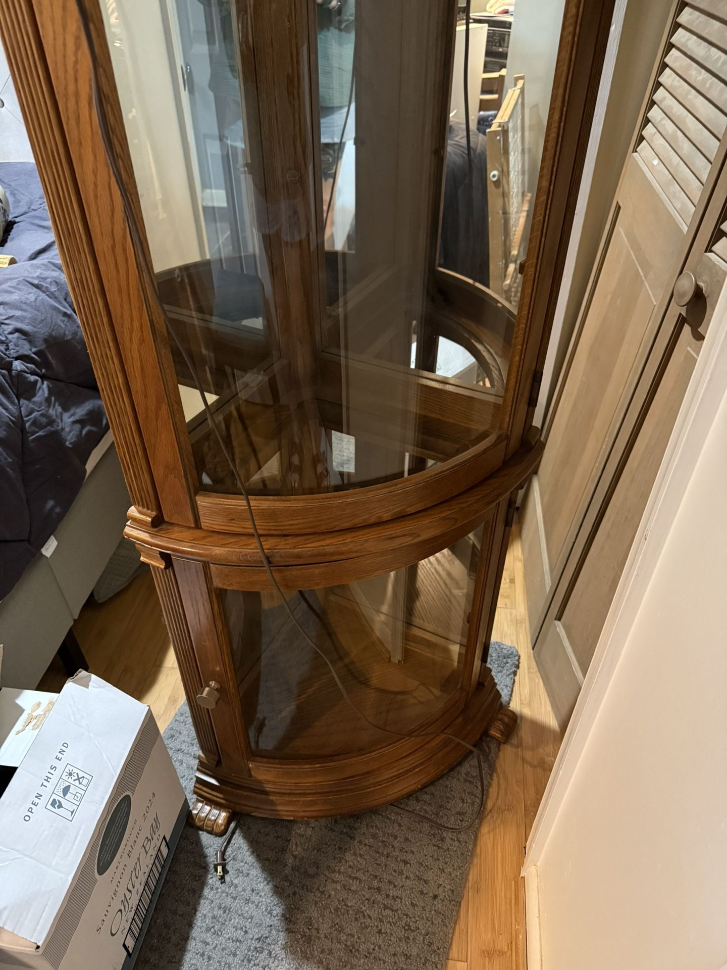 Corner Curio Cabinet