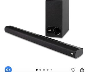 Polk S1 Soundbar With Subwoofer And Remote