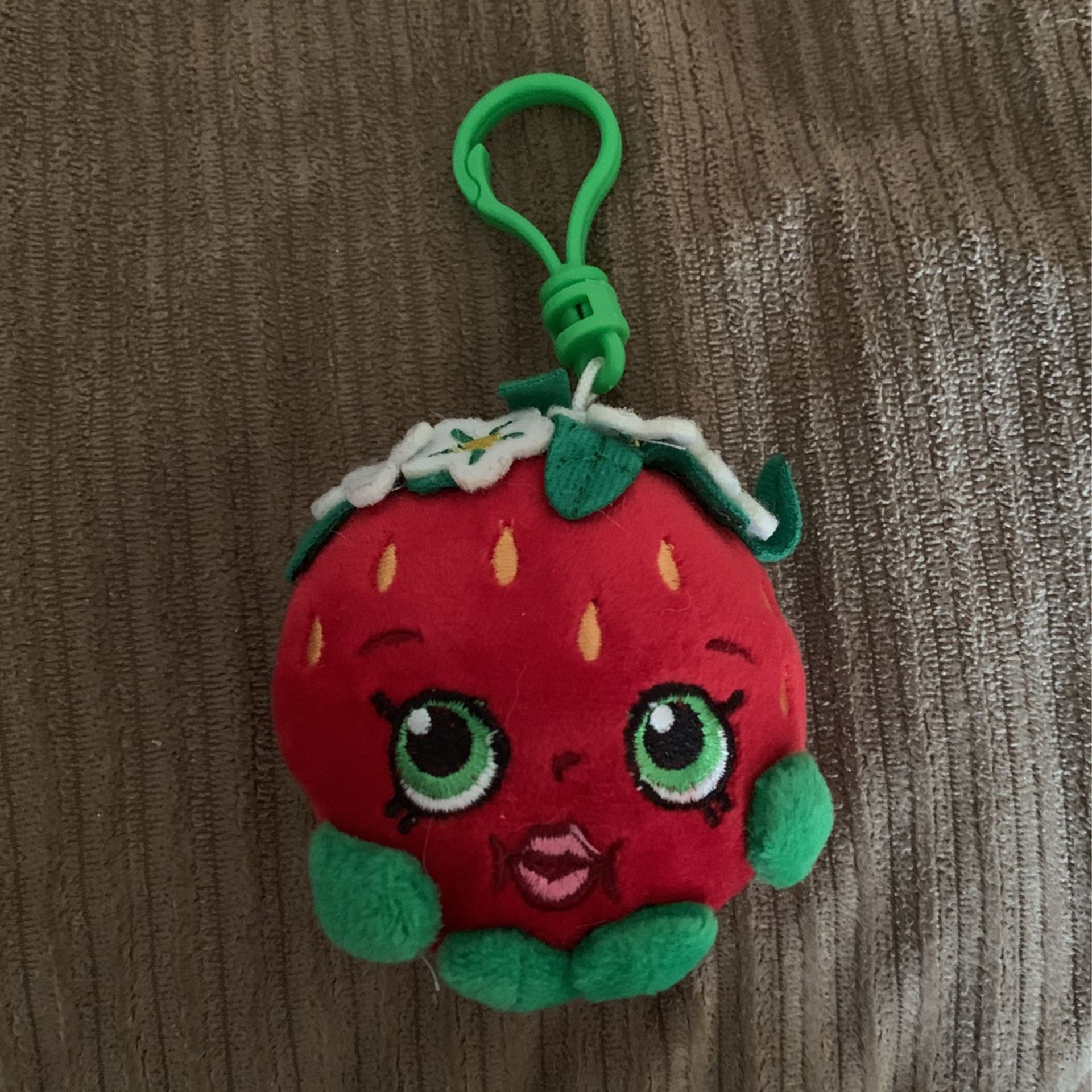 Shopkins Strawberry Keychain 