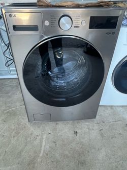 LG washer from load