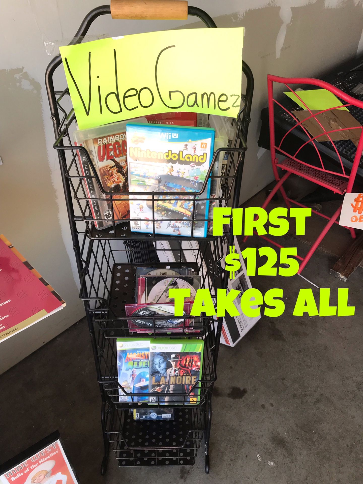 Video Game Lot FIRST $100 FIRM Takes Everything