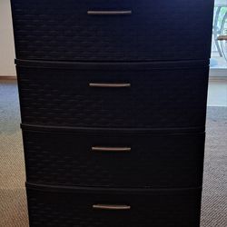 4-drawer storage bin